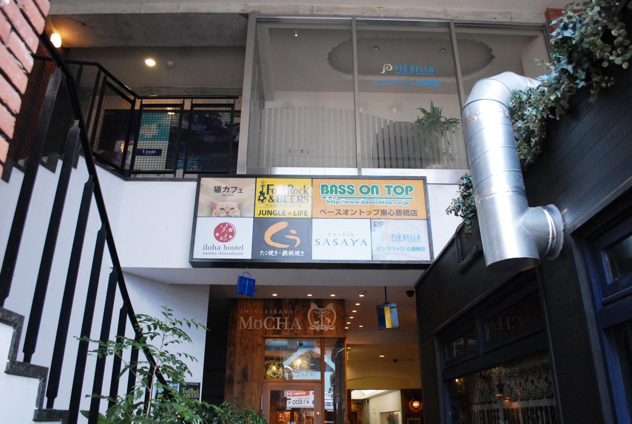 Iloha Hostel Namba Shinsaibashi Osaka Bagian luar foto